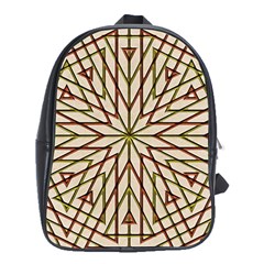 Kaleidoscope Online Triangle School Bags (xl)  by Nexatart