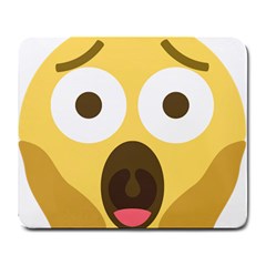 Scream Emoji Large Mousepads by BestEmojis