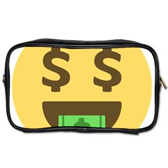 Money Face Emoji Toiletries Bags 2-side by BestEmojis