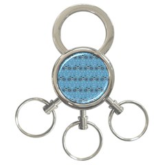 Bicycles Pattern 3-ring Key Chains by linceazul