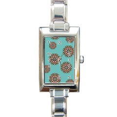 Circle Vector Background Abstract Rectangle Italian Charm Watch by Nexatart