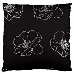 Rose Wild Seamless Pattern Flower Large Cushion Case (two Sides) by Nexatart