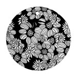 Mandala Calming Coloring Page Round Ornament (Two Sides)