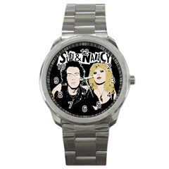 Sid And Nancy Sport Metal Watch by Valentinaart