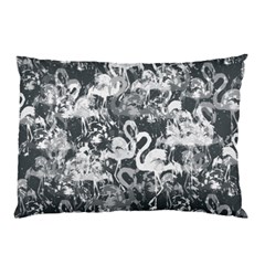 Flamingo Pattern Pillow Case (two Sides) by ValentinaDesign