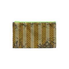 Wall Paper Old Line Vertical Cosmetic Bag (xs)