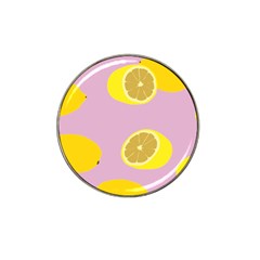 Fruit Lemons Orange Purple Hat Clip Ball Marker (4 Pack) by Mariart