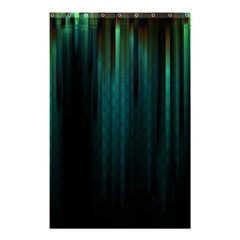 Lines Light Shadow Vertical Aurora Shower Curtain 48  X 72  (small) 