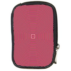 Stop Already Hipnotic Red Circle Compact Camera Cases