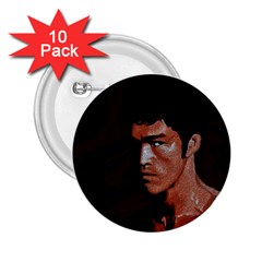 Bruce Lee 2 25  Buttons (10 Pack)  by Valentinaart