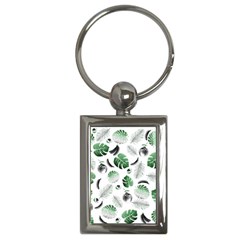 Tropical Pattern Key Chains (rectangle)  by Valentinaart