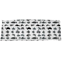 Fish Pattern Body Pillow Case Dakimakura (two Sides) by ValentinaDesign