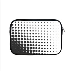 Comic Dots Polka Black White Apple Macbook Pro 15  Zipper Case by Mariart