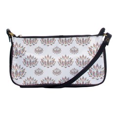 Dot Lotus Flower Flower Floral Shoulder Clutch Bags