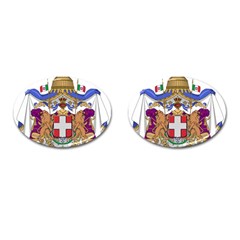 Greater Coat Of Arms Of Italy, 1870-1890  Cufflinks (oval) by abbeyz71