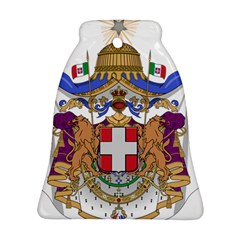 Greater Coat Of Arms Of Italy, 1870-1890 Bell Ornament (two Sides) by abbeyz71