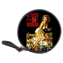 Attack Of The 50 Ft Woman Classic 20-cd Wallets by Valentinaart