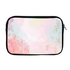 Watercolor Floral Apple Macbook Pro 17  Zipper Case by Nexatart