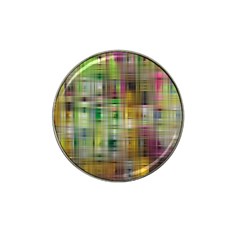 Woven Colorful Abstract Background Of A Tight Weave Pattern Hat Clip Ball Marker (10 Pack) by Nexatart
