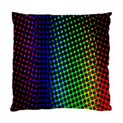 Digitally Created Halftone Dots Abstract Standard Cushion Case (two Sides) by Nexatart