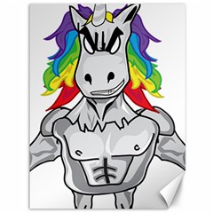 Angry Unicorn Canvas 36  X 48   by KAllan