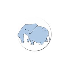 Illustrain Elephant Animals Golf Ball Marker (4 Pack)