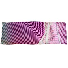 Light Means Net Pink Rainbow Waves Wave Chevron Body Pillow Case (dakimakura) by Mariart
