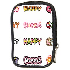 Lucky Happt Good Sign Star Compact Camera Cases by Mariart