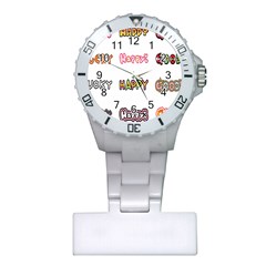 Lucky Happt Good Sign Star Plastic Nurses Watch by Mariart