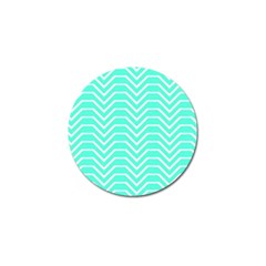 Seamless Pattern Of Curved Lines Create The Effect Of Depth The Optical Illusion Of White Wave Golf Ball Marker (10 Pack) by Mariart