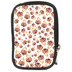 Pine Cones Pattern Compact Camera Cases by Mariart