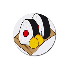 Sushi Food Japans Rubber Coaster (round) 