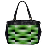 View Original Pinstripes Green Shapes Shades Office Handbags