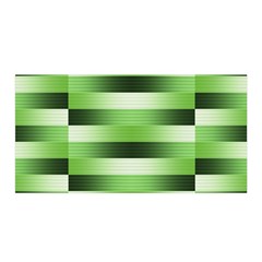 View Original Pinstripes Green Shapes Shades Satin Wrap by Mariart