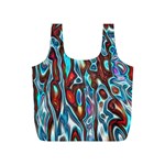 Dizzy Stone Wave Full Print Recycle Bags (S) 