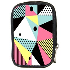 Geometric Polka Triangle Dots Line Compact Camera Cases by Mariart