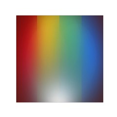 Rainbow Flag Simple Small Satin Scarf (square) by Mariart