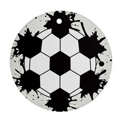 Soccer Camp Splat Ball Sport Ornament (round) by Mariart