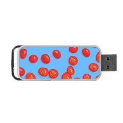 Tomatoes Fruite Slice Red Portable Usb Flash (one Side)