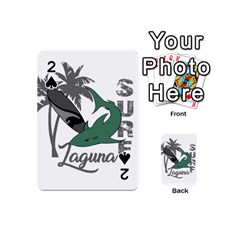 Surf - Laguna Playing Cards 54 (mini)  by Valentinaart
