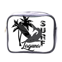 Surf - Laguna Mini Toiletries Bags by Valentinaart