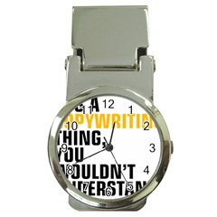 07 Copywriting Thing Copy Money Clip Watches by flamingarts