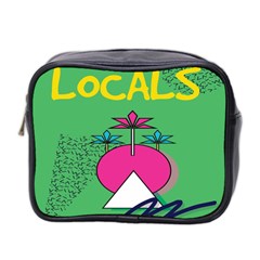 Behance Feelings Beauty Local Polka Dots Green Mini Toiletries Bag 2-side