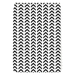 Chevron Triangle Black Flap Covers (s)  by Mariart