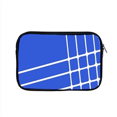 Line Stripes Blue Apple Macbook Pro 15  Zipper Case by Mariart