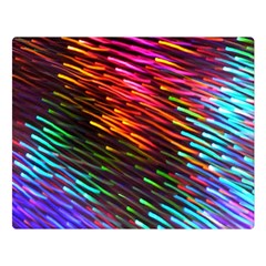 Rainbow Shake Light Line Double Sided Flano Blanket (large)  by Mariart