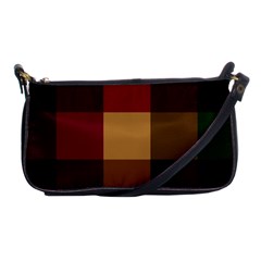 Stripes Plaid Color Shoulder Clutch Bags by Mariart