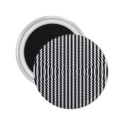 Vertical Lines Waves Wave Chevron Small Black 2 25  Magnets by Mariart