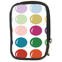 Brights Pastels Bubble Balloon Color Rainbow Compact Camera Cases by Mariart