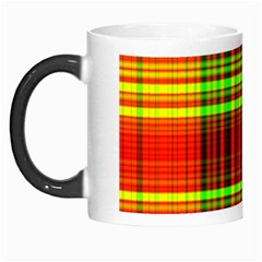 Line Light Neon Red Green Morph Mugs by Mariart